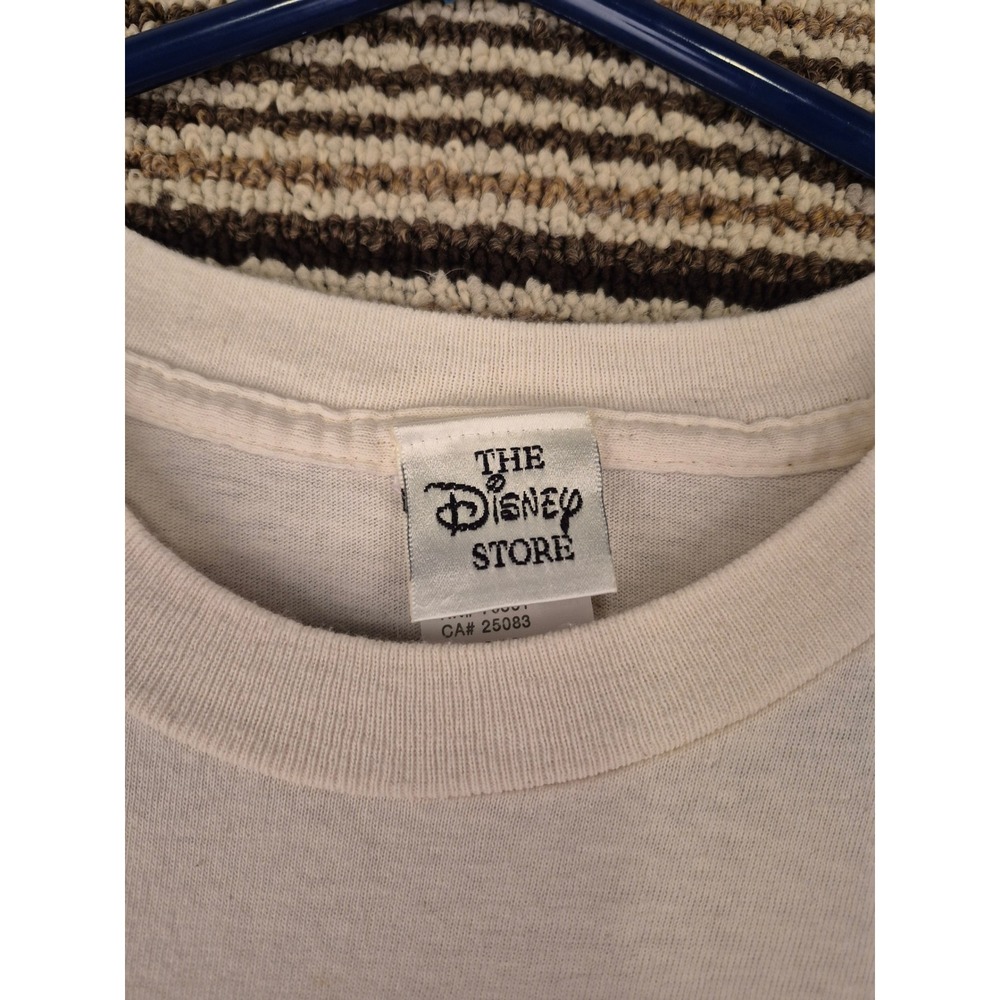 Vintage Disney Store Hunchback of Notre Dame Graphic T-Shirt Mens XXL Cream 90s - Picture 11 of 16